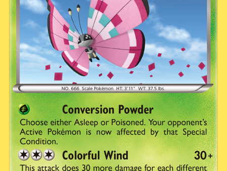 Vivillon (17 146) (Meadow Form Pink Wings) [XY: Base Set] Online Sale