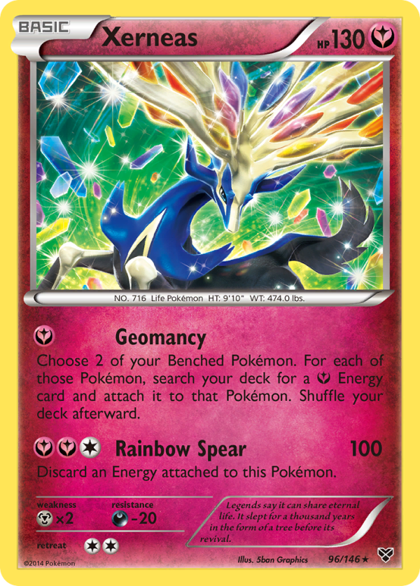 Xerneas (96 146) [XY: Base Set] Supply